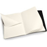Блокнот MOLESKINE VOLANT POCKET, линейка, черный QP711BK